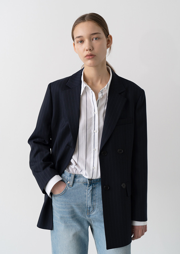 20SS One Double ST Jacket_Navy